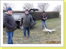 ein paar Piloten hatten sich doch eingefunden, es war allerdings A.... kalt